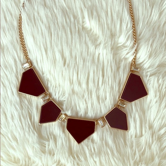 Express Jewelry - ⚡️FLASH SALE⚡️Black Geometric Gold Chain Necklace